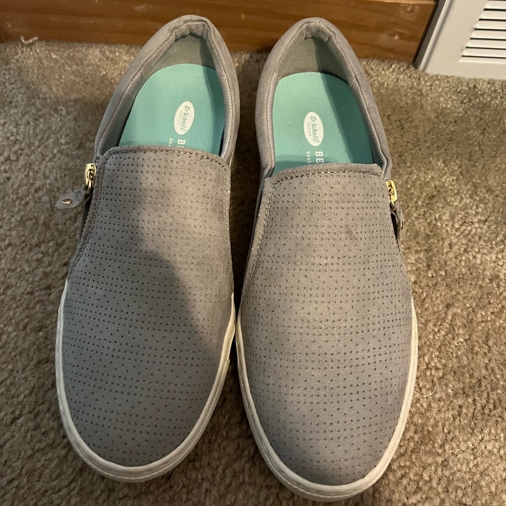 Dr. Scholls Grey Slide On Shoes